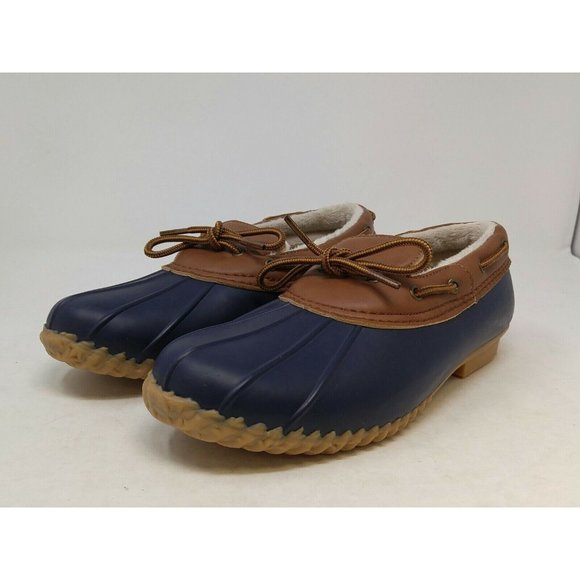 Jambu Other - Jambu Mens Navy/Tan Low Boots Size 9 US